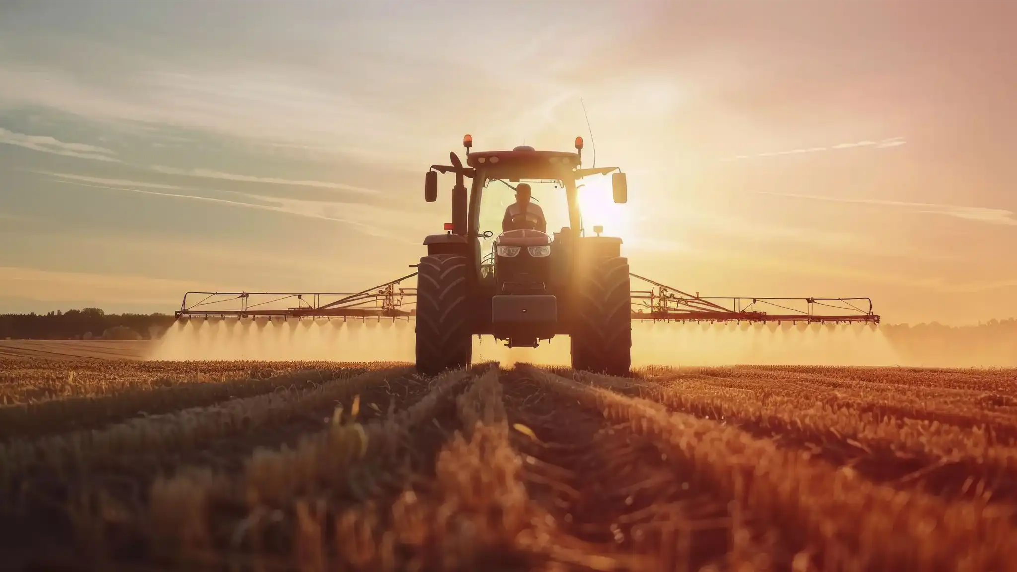 A Chowns Agricultural Services Crop Field Spraying Pesticide Herbicide